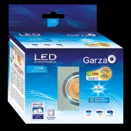 EMPOTRABLE CUADRADO COB LED 7W ALUMINIO 560Lumenes. Apertura 60º.