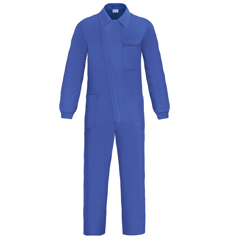 Monos de trabajo de algodón azules - Suministros Planas - equipos de  protección EPIS