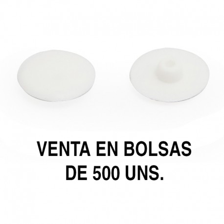 TAPA EMBUTIR INTRO.7 d12,5 BLANCO (500U)