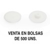 TAPA EMBUTIR INTRO.7 d12,5 BLANCO (500U)