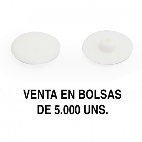 TAPA EMBUTIR INTRO.7 d12,5 BLANCO (5.000U)