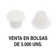 TAPA MINA AG.8MM BLANCO (5.000U)