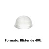 LAGRIMA ADHESIVA GOMA EVA 13X7,5 TRANSPARENTE (40U)