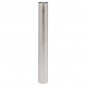 COLUMNA H710 ø76 INOX MATE PARA BASE PLANA