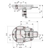 PATA PLEGABLE H710 ø50 CROMADA