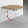 BASTIDOR PLEGABLE ATARA PARA MESA H70 ALUMINIO