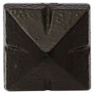 CLAVO FORJA ROSETA 25x25 NEGRO