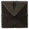 CLAVO FORJA ROSETA 25x25 NEGRO