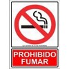 SEÑAL 2100 PLÁSTICO 297x210 PROHIBIDO FUMAR"