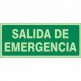 SEÑAL 1020 PLÁSTICO 297x148 "SALIDA EMERGENCIA"