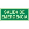 SEÑAL 1020 PLÁSTICO 297x148 SALIDA EMERGENCIA"