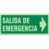 SEÑAL 1021 PLÁSTICO 297x148 SALIDA EMERGENCIA DERECHA"