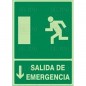 SEÑAL 904 PLÁSTICO 297x210 "SALIDA DE EMERGENCIA"