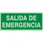 SEÑAL 1036 PLÁSTICO 420x210 "SALIDA DE EMERGENCIA"