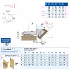 BISAG 95º CLIP 35 ANG 45º RECTO H90086EGGWS BISAGRA ALA INCLINADA ANGULO 45§