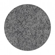 FIELTRO ADHESIVO REDONDO d22 GRIS (150pcs)