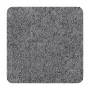 FIELTRO ADHESIVO CUADRADO c25 GRIS (96pcs)