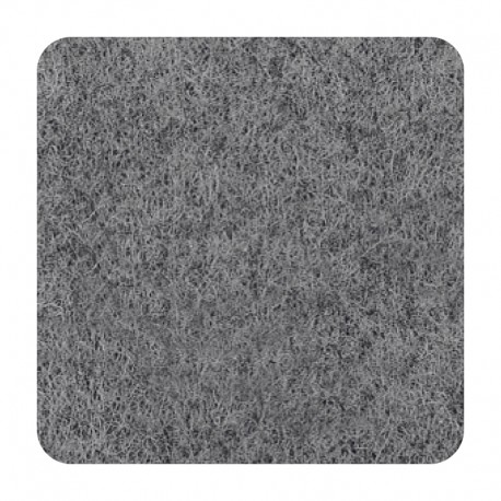 FIELTRO ADHESIVO CUADRADO c45 GRIS (30pcs)