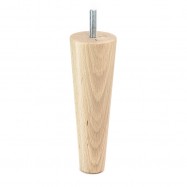 PATA MADERA CONICA H150 M8 NATURAL