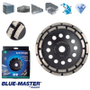 DISCO DESBASTE DIAMANTE 125mm BLUE MASTER UNIVERSAL STONE DD10-125