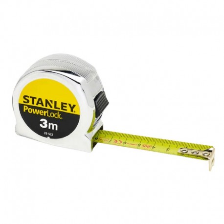 FLEXOMETRO POWERLOCK 5mX19mm STANLEY 0-33-552