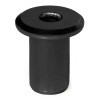 TUBO UNION CEGAS CABEZA PLANA d9 M6-15 NEGRO CAB.d15 HUELLA ALLEN 4mm