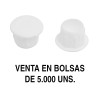 TAPA MINA AG.10MM BLANCO (5.000U)