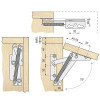 BISAGRA COMPAS CON MUELLE MODELO ODEON