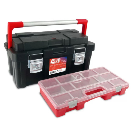 CAJA DE HERRAMIENTAS CON ESTUCHE TAYG 55x30x27,5