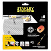 KIT LIJAS PANEL YESO 225mm(5u)STANLEY 2xG120/3xG240 STA39297-XJ