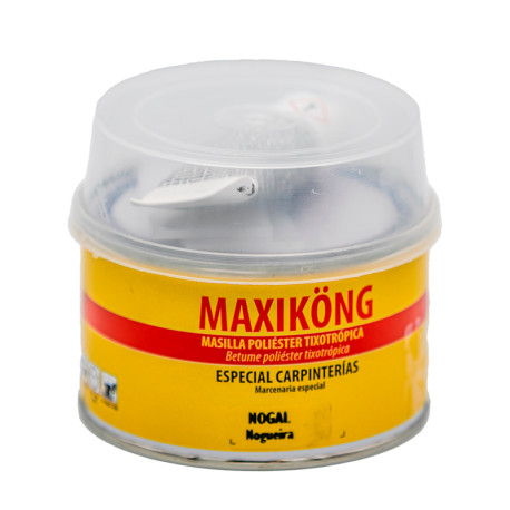 MASILLA POLIESTER MAXIKONG 500gr. NOGAL