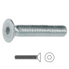 DIN 7991 TORNILLO ALLEN ZINCADO