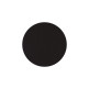 TAPON ADHESIVA NEGRO 40MM (10U)