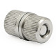 UNIÓN TUBO CABINA INOX ø25mm