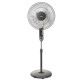 VENTILADOR DE PIE VPR45 55W SILENCIOSO 5 HELICES. CABEZAL d45CMS. C/MANDO.