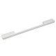 TIRADOR ZAMAK MODELO OKLA L50 ALUMINIO RAL 9006