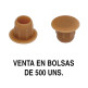 TAPA MINA AG.8MM ROBLE (500U)