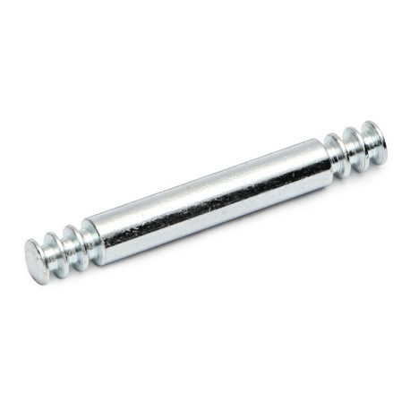 TORNILLO DOBLE ENGANCHE EXCÉNTRICA 7X55 ZINCADO