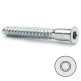 TORNILLO AUTORROSCANTE ROSCA MADERA ALLEN ZINCADO 7-70 SIN PUNTA