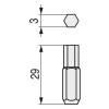 CAJA 5 PUNTAS 1/4 TORSION "TY" SW3-26 RJ