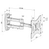 SOPORTE TV/LCD BRAZO LARGO 17-37" 30KG