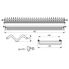 ESCURREPLATOS INOXMATIC M450 ACERO INOXIDABLE