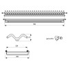 ESCURREPLATOS INOXMATIC M600 ACERO INOXIDABLE