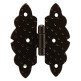 BISAGRA MARIPOSA 80-70 MARTILLEADA NEGRO