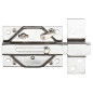 CERRADURA SEGUR. LINCE 3930-HC BOM.70mm. LLAVE SERRETA