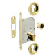 KIT CERRADURA PUERTA CORREDERA ø60 LATON