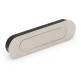 TIRADOR EMBUTIR OVALADO 155x45 INOX CON MUELLE