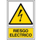 PEGATINA 60x80mm "RIESGO ELÉCTRICO"