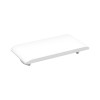 TAPA EMBUTIR RECTANGULAR PARA COLGADOR APC BLANCO