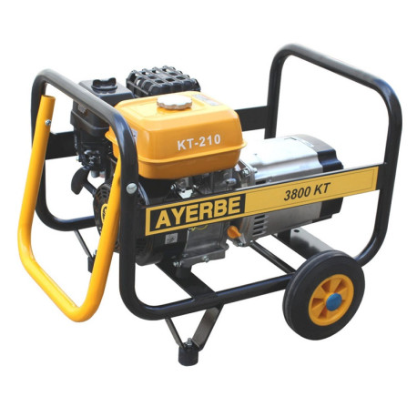 GENERADOR GASOLINA AYERBE AY-3800-KT 3KW MOTOR KIOTSU, UTILIZA ACEITE 15W40